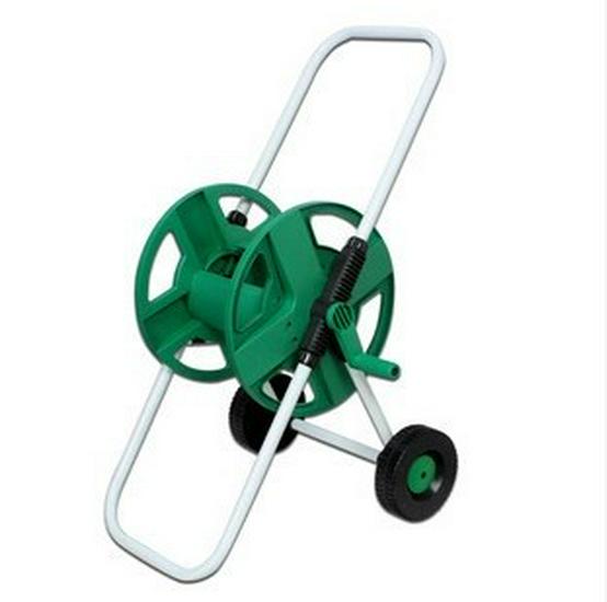 50m Large Car Wash Brush & Push-Type Hose Reel