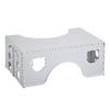 Kids Adults Toilet Bench Stable Safe Design Wear-Resistant Non-Slip Stool Circular Arc