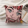 Artist R-Roy L-Lichtenstein Pillow Case Home Decoration Cushion Cover Suitable For Bedroom Car Office Sofa