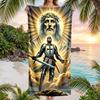 Cross Templars Knight Fashion Beach Towel: Ideal for Summer Adventures Soft, Absorbent and Quick Drying Suitable for Swimming and Bathing