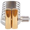 Sax Metaal Ligatuur Clip Klem Enkele Schroef Fluitkop Saxofoon Mondstuk Accessoire Onderdelen Tenor