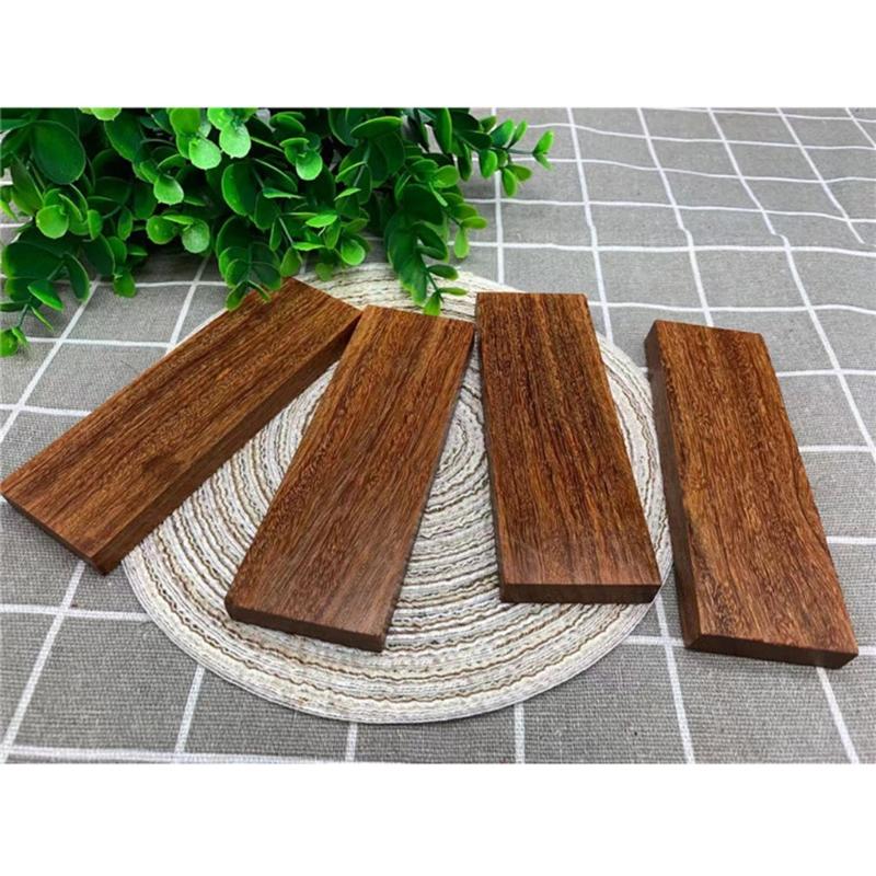 DIY Střenky na nože Střenky na nože, Polotovar rukojeti Exotické střenky na nože Dřevo 12x4x1cm Materiál pro výrobce nožů