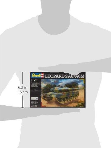 German Revell 1/72 Leopard 2 A6M Plastic Model