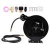 High Pressure Washer Hose Reel 3 8in X 32.81ft Auto Rewind Heavy Duty Retractable Power Wash Hose Reel with 4.9ft Ing