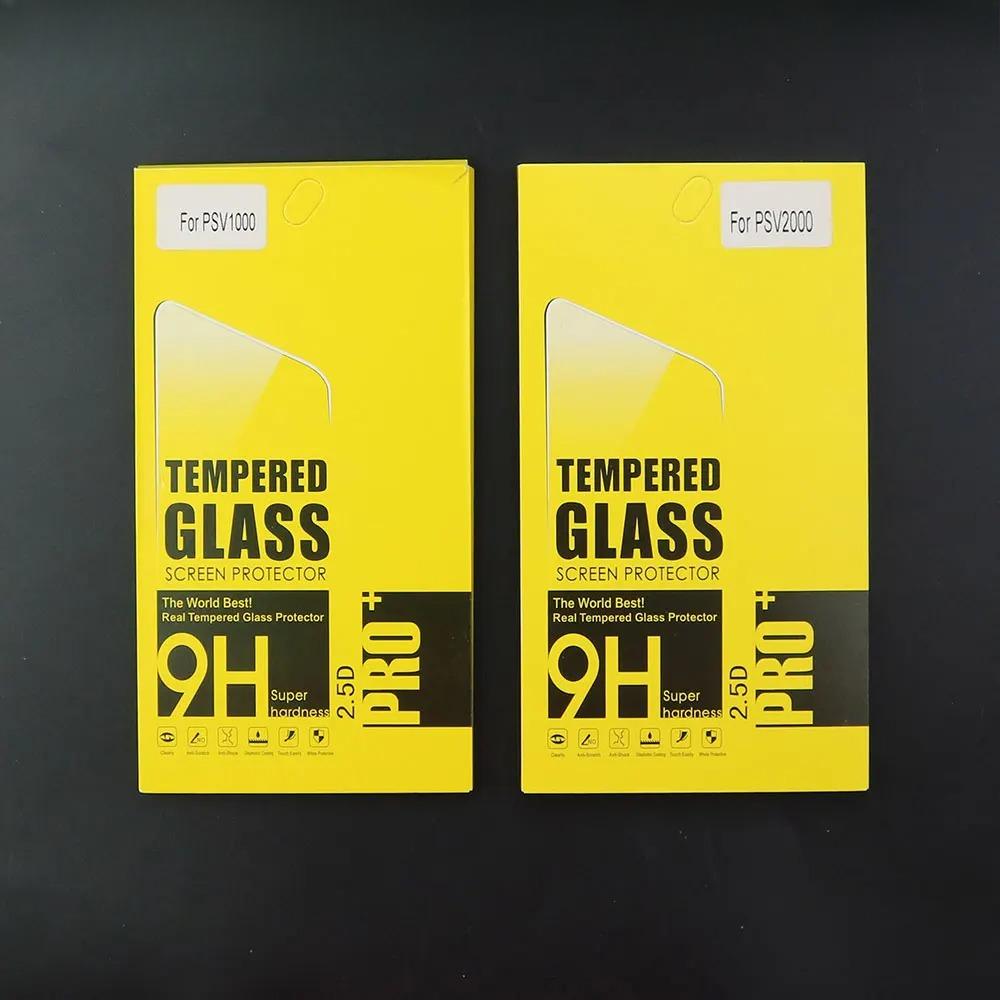 Tempered Glass Clear Full HD Screen Protector Cover Front Back Film Guard for Psvita PS Vita PSV 1000 2000 PSV1000 PSV2000