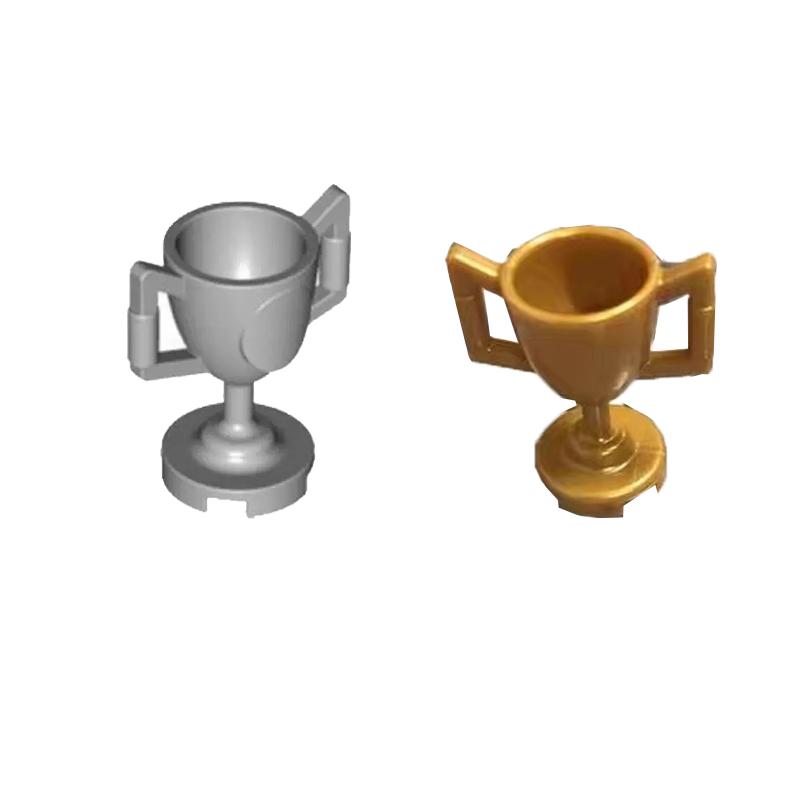MOC City Building Blocks Character Small Particle Compatible Accessories Brick Wine Bottle Goblet Pentagram Rod Box Toy S026