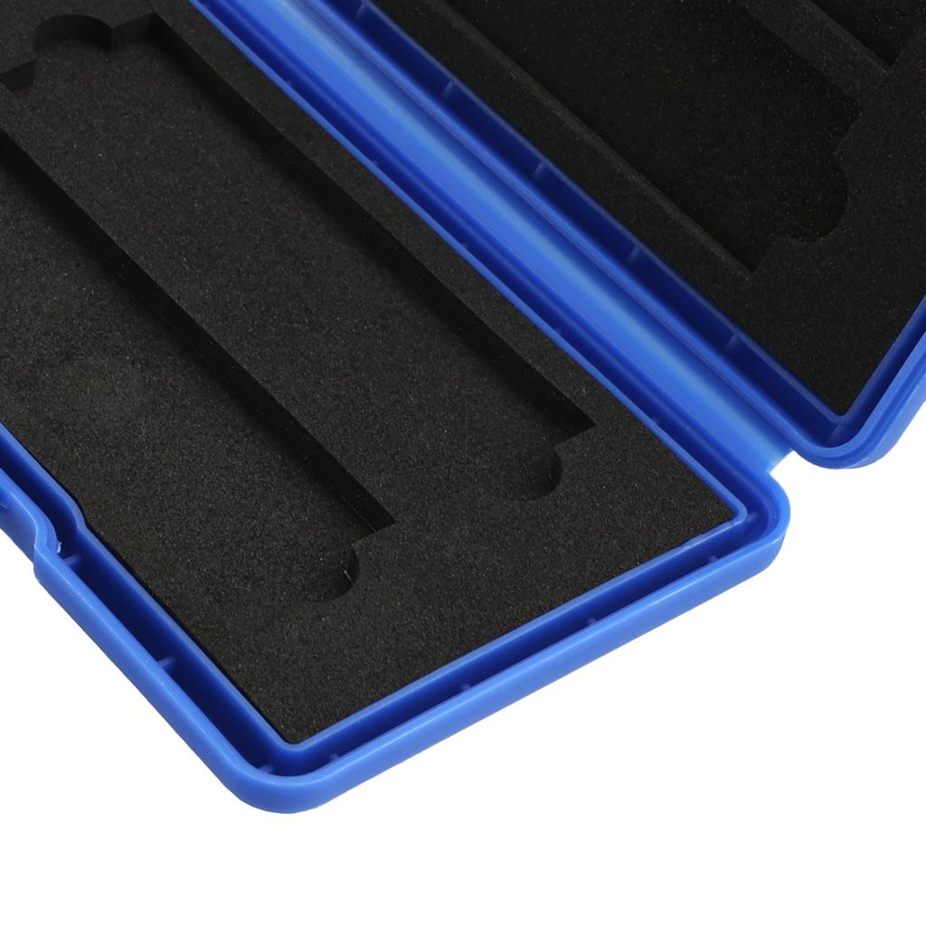 M2 Hard Drive Protection Box Storage Box Solid State Drive Box Shockproof Blue