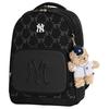 New MLB Polyester Backpack Regular Kids' Black 7ABKMC55N-50BKS