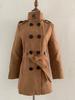 Yama Women's Mid-Length Slim Fit Double-Sided Wool Trench Coat for Autumn/Winter