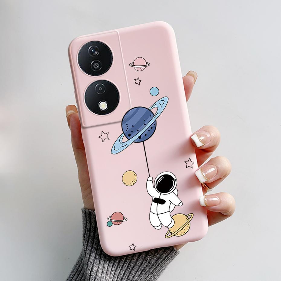 For Honor 90 Smart Case Cute Rabbit Panda Soft Silicone Back Cover For Honor 90 Smart 90Smart CLK-NX1 CLK-NX3 Phone Case Coque