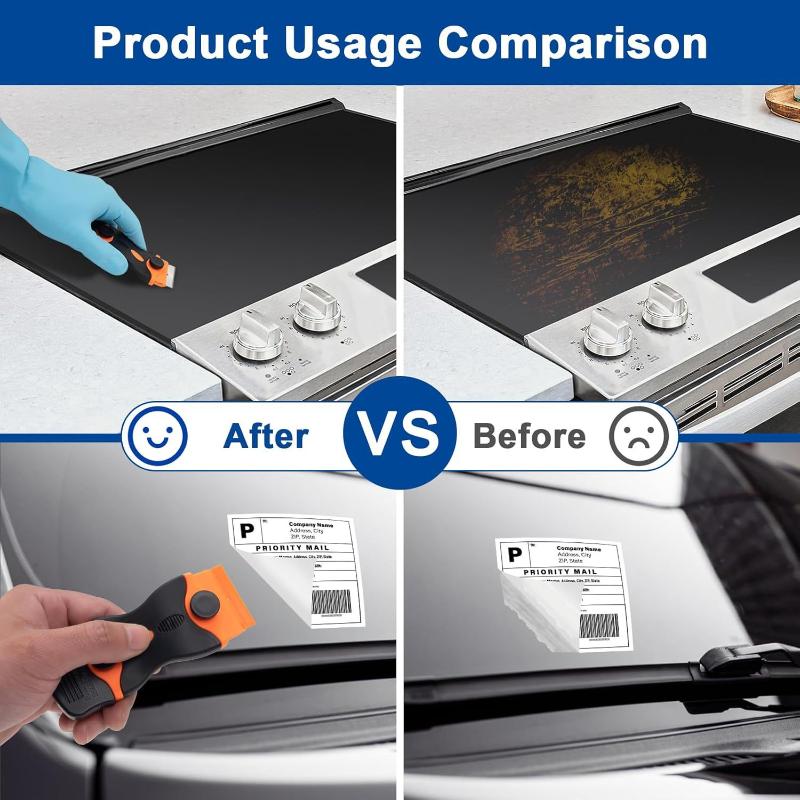 Multi-Functional Scrape And Remove Adhesive Scraper For Automotive, Phone Repair, Film Installation, And Kitchen Stain Removal