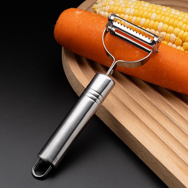 New High Quality Stainless Steel Peeler Multifu Fruit Vegetable Peeler Home Kitchen Potato Fruit Manual Peeler Gadgets Wholesale
