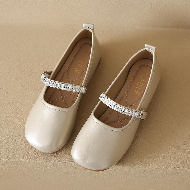 Weiche Leder Freizeitschuhe Mary Janes Damen 2025 Sommer neue atmungsaktive lässige flache Schuhe Doudou Schuhe Ein-Pedal Damenschuhe