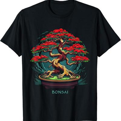 Zen Bonsai Enthusiast Traditionelles Japanisches Baum T-Shirt