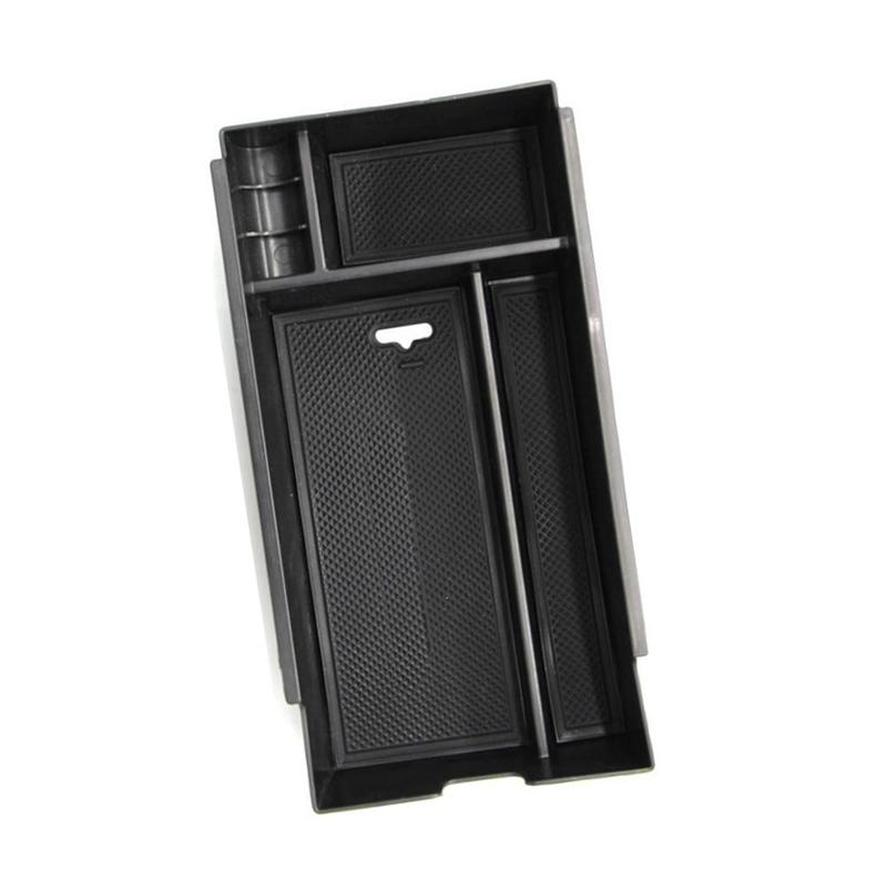 Black Car Interior Center Console Armrest Storage Tray Box ABS Plastic Fit for Lexus ES350 ES300H ES250 2013 2014 2015 2016 2017