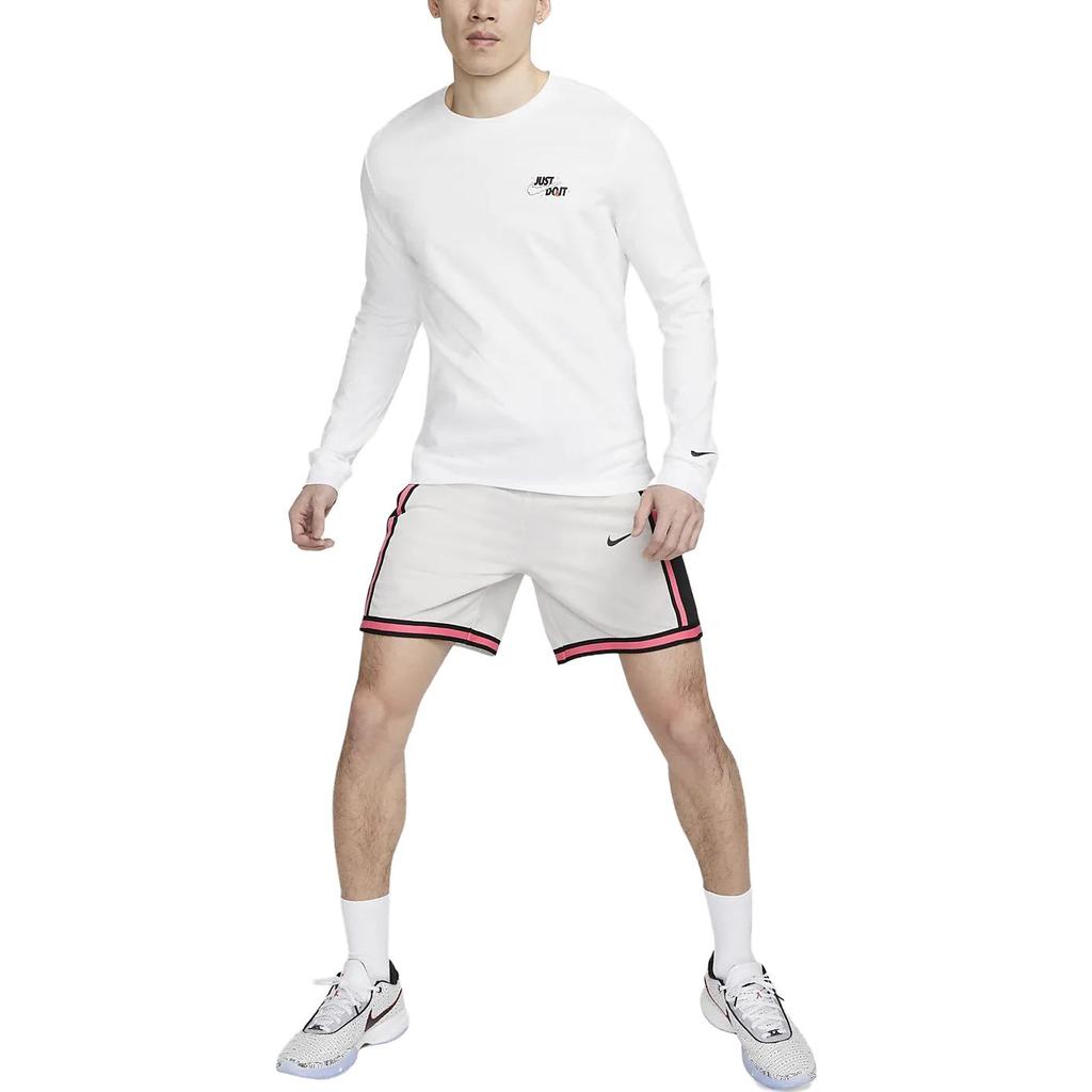 Nike Dri-Fit Dna+ Printed Sports Shorts Men Bottoms Beige CV1898-030