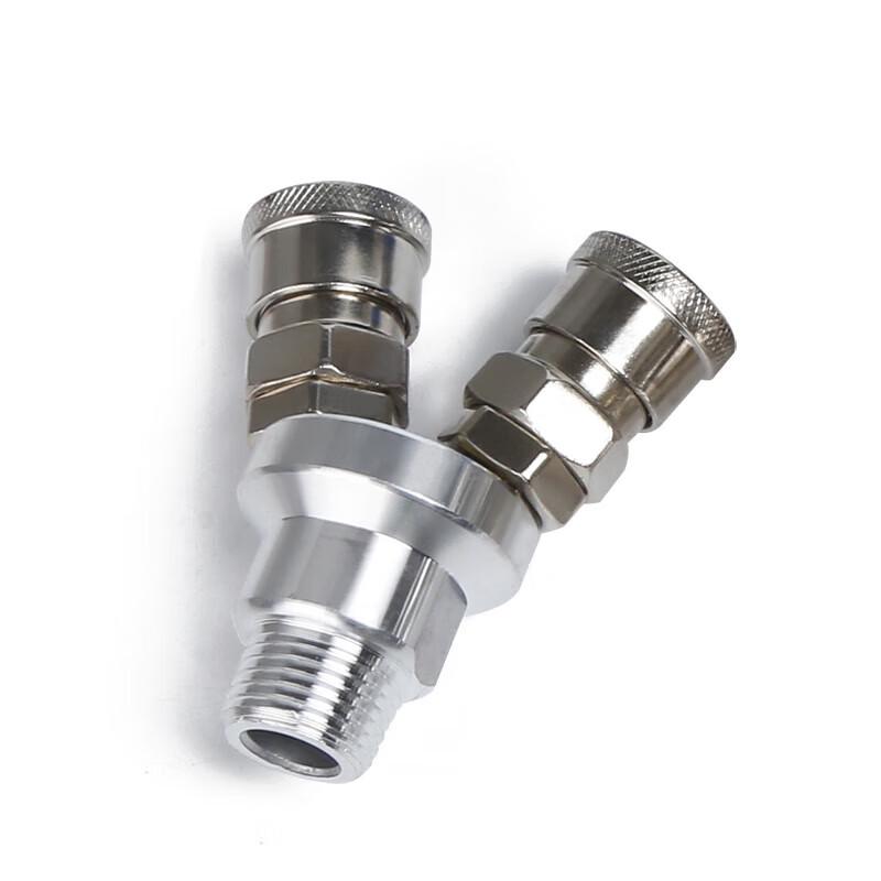 C-Type Quick Coupler Round Two-Way Connector