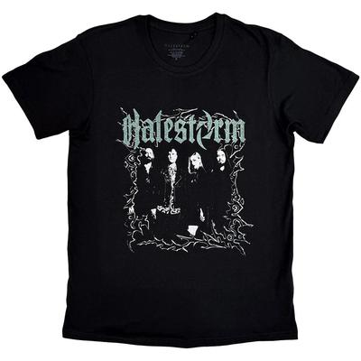 Halestorm T-Shirt: Jagged Frame (Black) OFFICIAL NEW