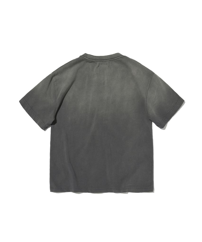 Seuweideu Pocket Cropped Tee [Washing Gray]
