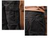 Pantaloni da lavoro rétro in cotone da uomo Autunno 2025 con tasche multiple - Gamba dritta - Abbigliamento casual da esterno