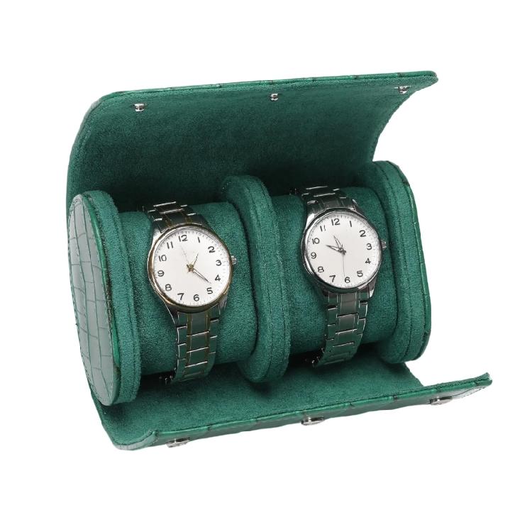 Durability PU Leather Watch Case Shockproofed Storage Box Gift Packing for Travel or Gift