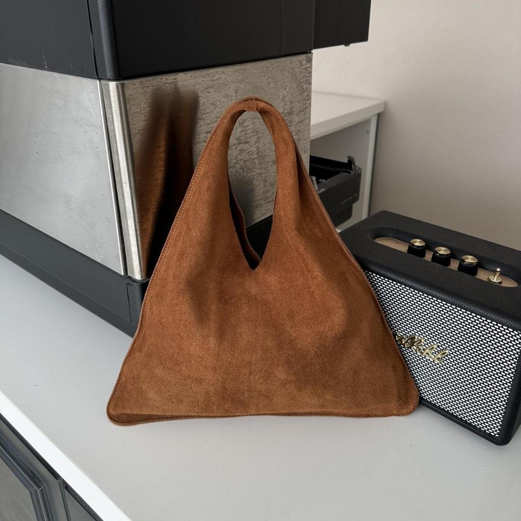 The Row 2025 New Triangle Hobo: Minimalist Versatile Handbag, Trendy Underarm Shoulder Bag