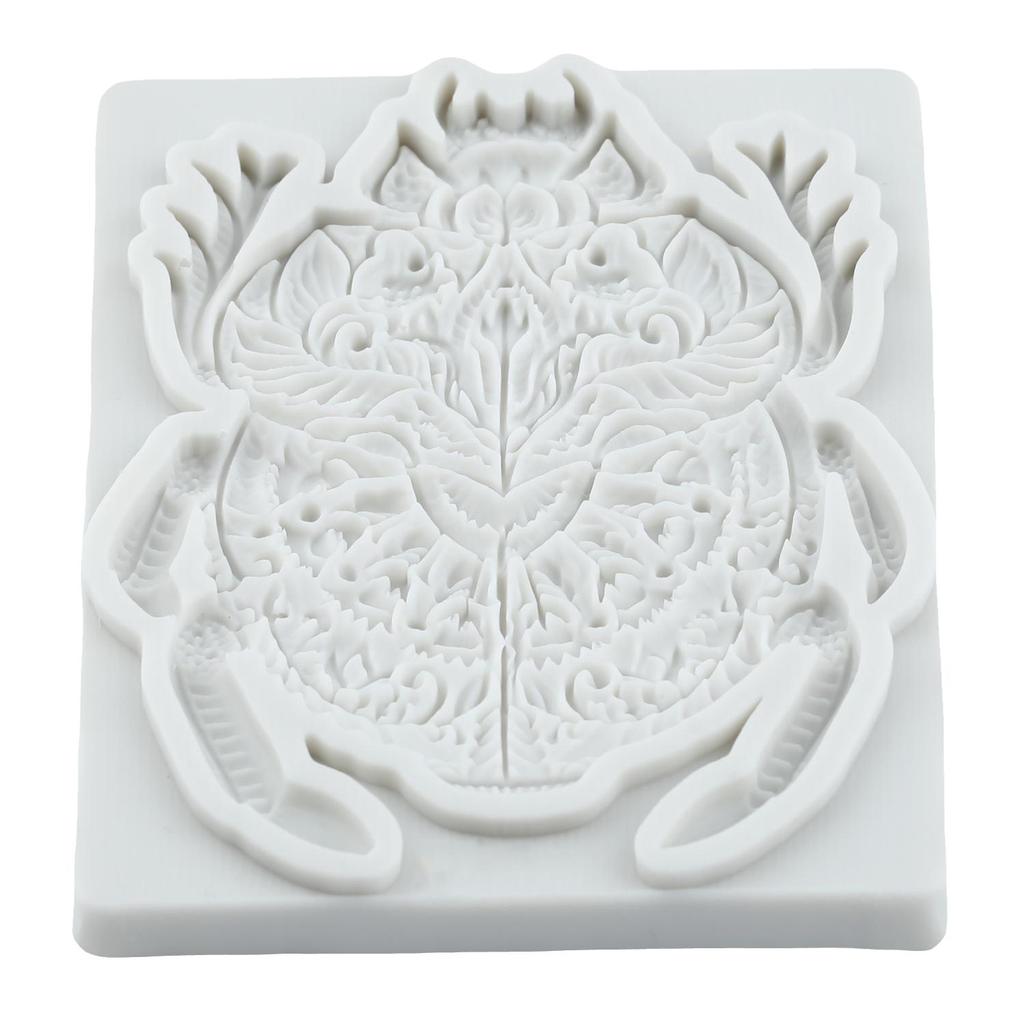 Beetle Silicone Mold Beetle Fondant Molds Cake Decorating Tools Cupcake Topper Candy Resin Clay Chocolate Gumpaste Mold