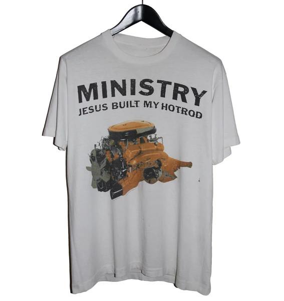 Hot Vintage Ministry Band White Size S4XL TShirt Gift For Friend TT224 Unisex T-Shirt