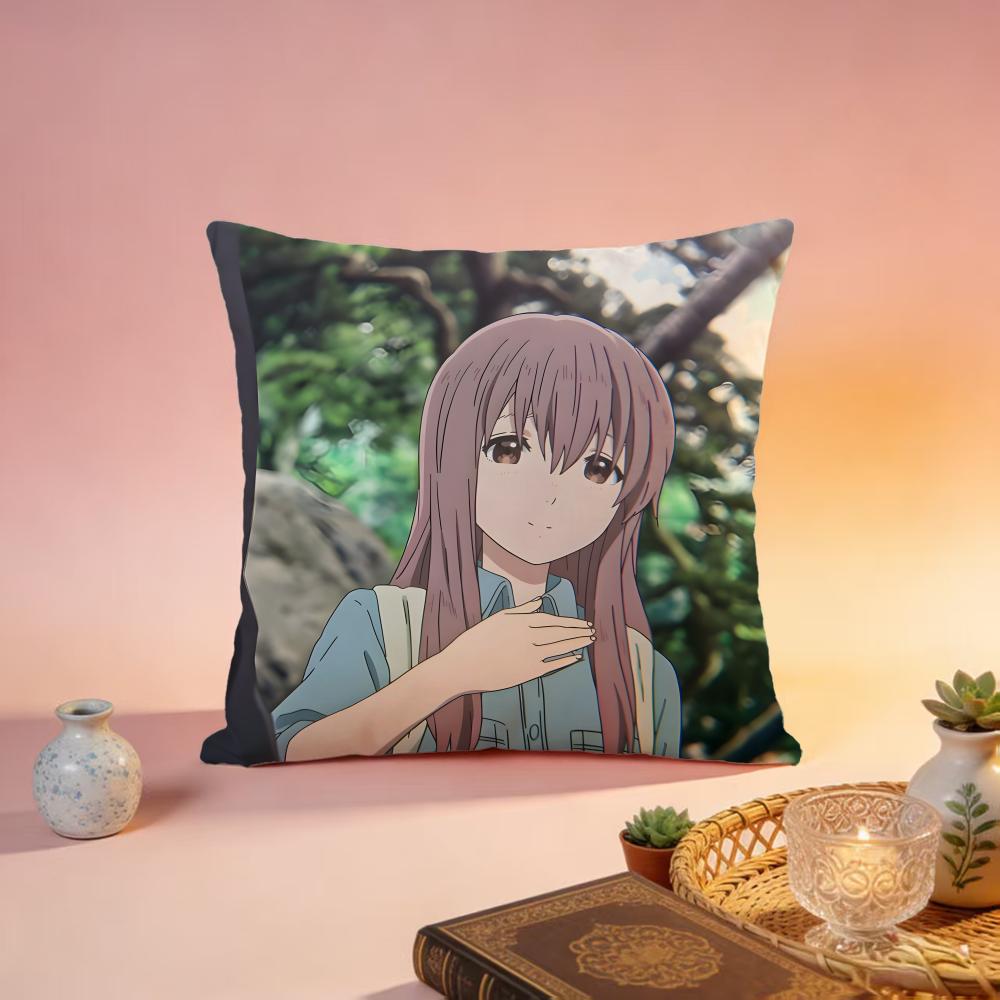 Popular AASilent Voiceed Cushion Cover Premium SkinFriendly Pillow Case MultiPurpose for Home Office Travel