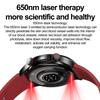 2025 Nou Ceas Inteligent ECG+PPG cu Terapie Laser Pentru Bărbați Femei Ecran din Sticlă Safir Ritm Cardiac Lipide Sanguine Acid Uric Sănătate Ceas Inteligent