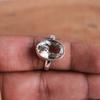 Natural White Topaz Ring, Handmade Ring, 925 Sterling Silver Ring, Oval Topaz Ring, Promise Ring, Anniversary Ring, Gemstone Ring