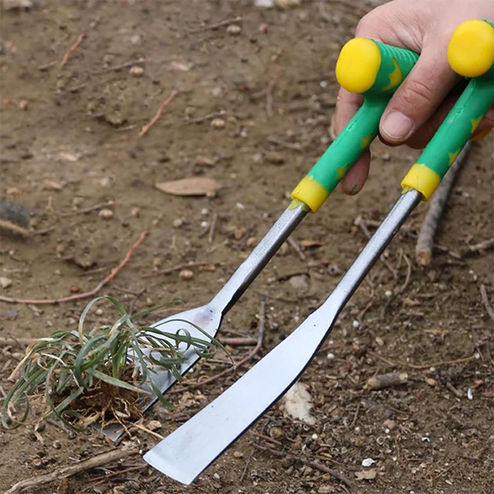 Agricultural Flower Shovel Stainless Steel Dig Wild Herbs Shovel Garden Trowel for Digging Planting Flower Vegetable Beekeeping