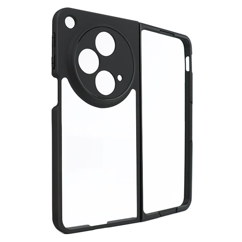 

For Oppo Find N3 5G Slim-Fit TPU+PC Clear Phone Cover Dustproof Phone Shell Case A