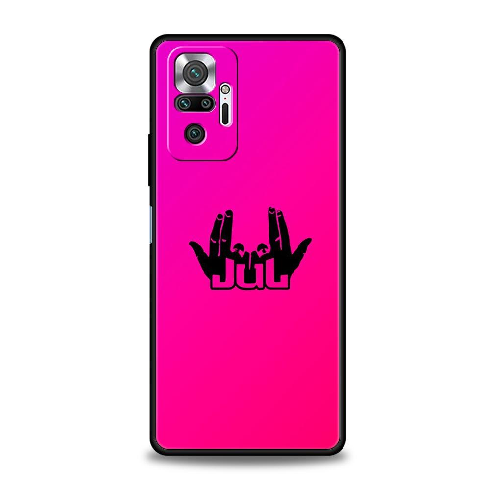JuL Rapper Phone Case For Xiaomi Redmi Note 13 12 5G 11 10 Pro Plus 4G 9S 9 8 7 9T 13C 12C 10C 9C 9A Soft Silicone Cover