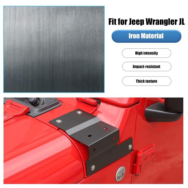 A-pillar Lamp Bracket Light Mount Support Stand For Jeep Wrangler JL For JT Gladiator 2018 Up Exterior Accessories