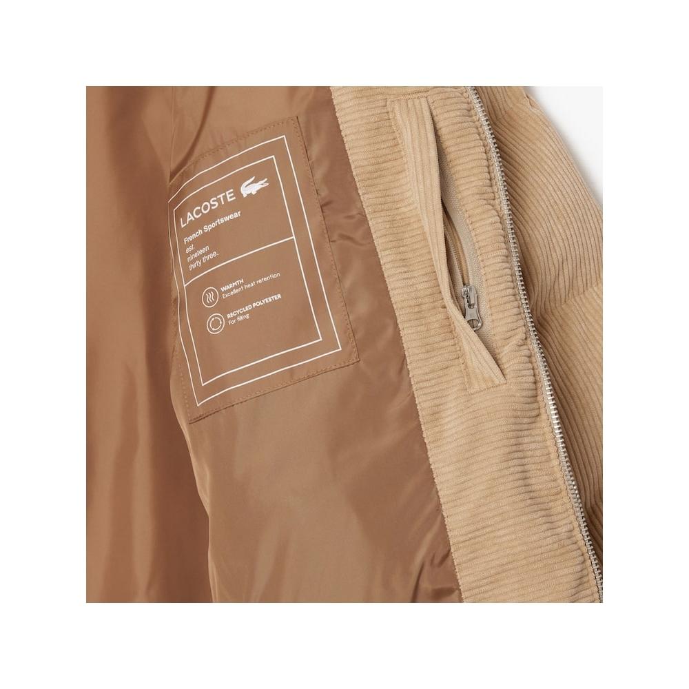 Lacoste Męska kurtka puchowa Corduroy Bh7141 54n 02S q2nBh7141 54n02S