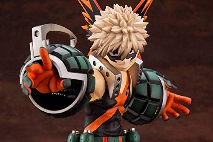 Juya ARTFX J My Hero Academia Katsuki Bakugou Scale PVC Painted Finished Figure PP790 1/8