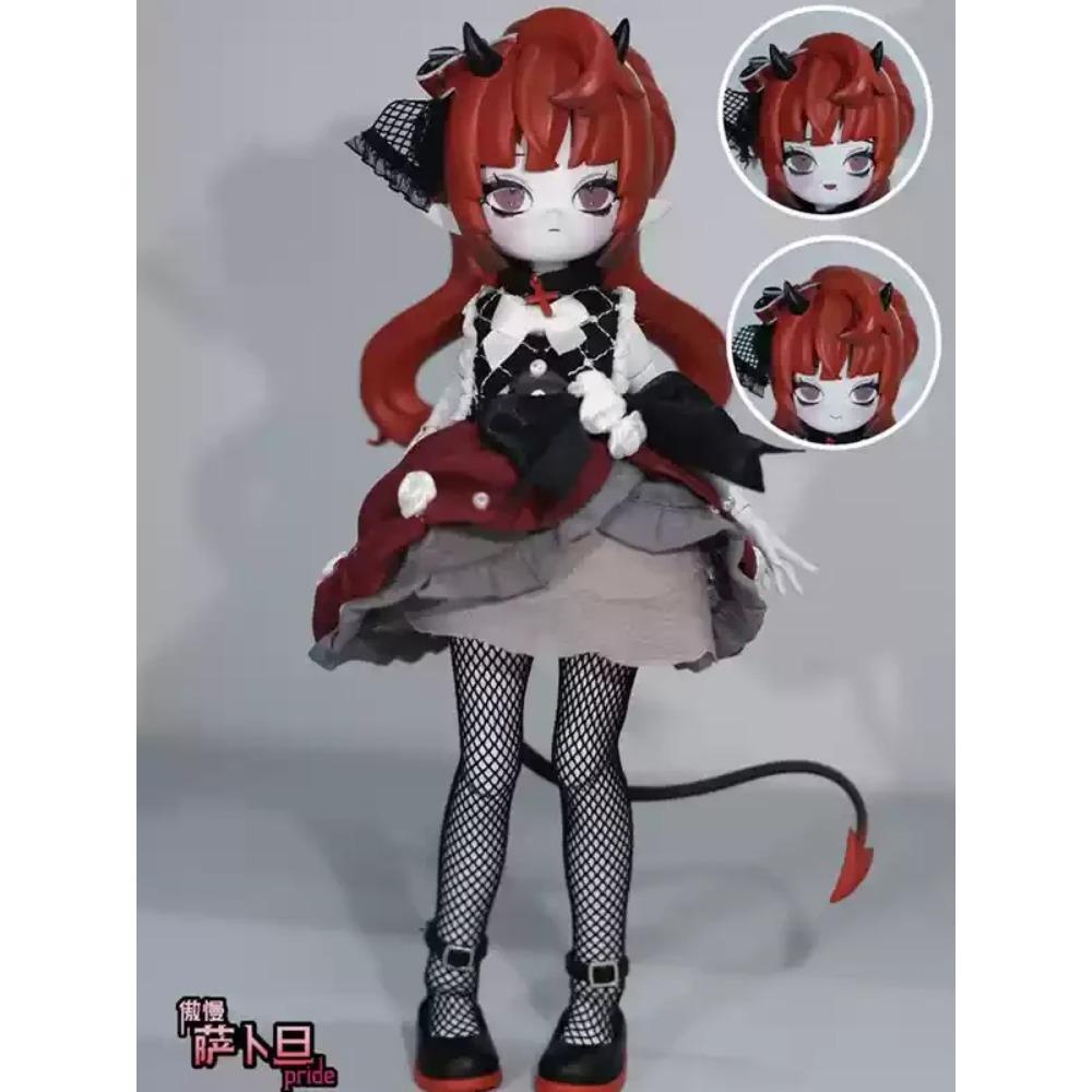 

Новая Оригинальная Devil s Corner BJD Блайнд Бокс 1/8 Шарнирная Подвижная Кукла Трендовая Игра Креативное Украшение DIY Фигурная Игрушка Кукла Подарок на День Рождения