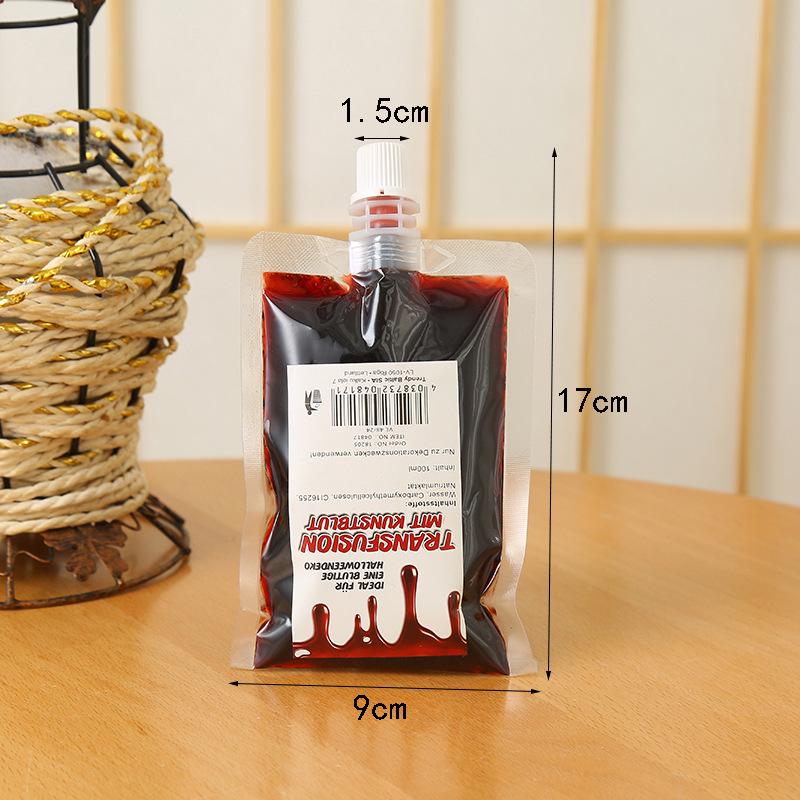 Cera de Piel Falsa de Halloween Transfronteriza y Sangre de Vampiro para Atrezzo de Maquillaje