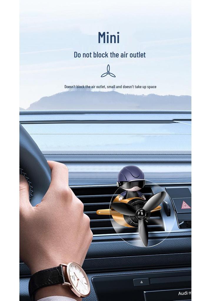 Profumatore per Auto con Ventola a Tema Aviazione