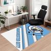 Manchester City Printed Carpet, for Office Chair Living Room Bedroom Kitchen Room Decor Gifts.
