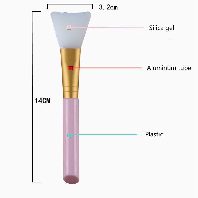 1PC Soft Mask Mud Brush Facial Ultra-fine Hair Shape 3D Natural Contour Scrub Professional Women Skin Care Treatment