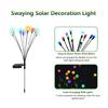 Solar Lights Outdoor Patio Lights 7 Color Changing RGB Lights Home Decorative Lights IP65 Waterproof Warm /Colorful Light  