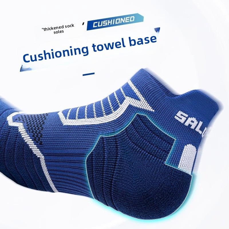 Herren Winter Handtuchsohle Verdickte Rutschfeste Basketball Laufen Professionelle Sport Kurzschaftsocken