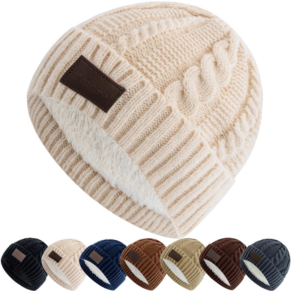 Neue Partner-Beanie Mode Wintermützen für Männer Frauen Warm halten Dandy-Hüte Outdoor Strickmütze
