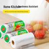 Transparent Disposable Food-Grade Produce Bags: Thickened, Handheld, Vest-Style Roll for Fresh Fruits