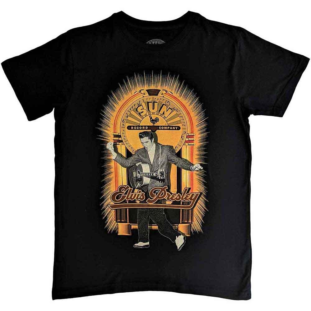Sun Records Elvis Dancing T-Shirt Black New Unisex T-Shirt S