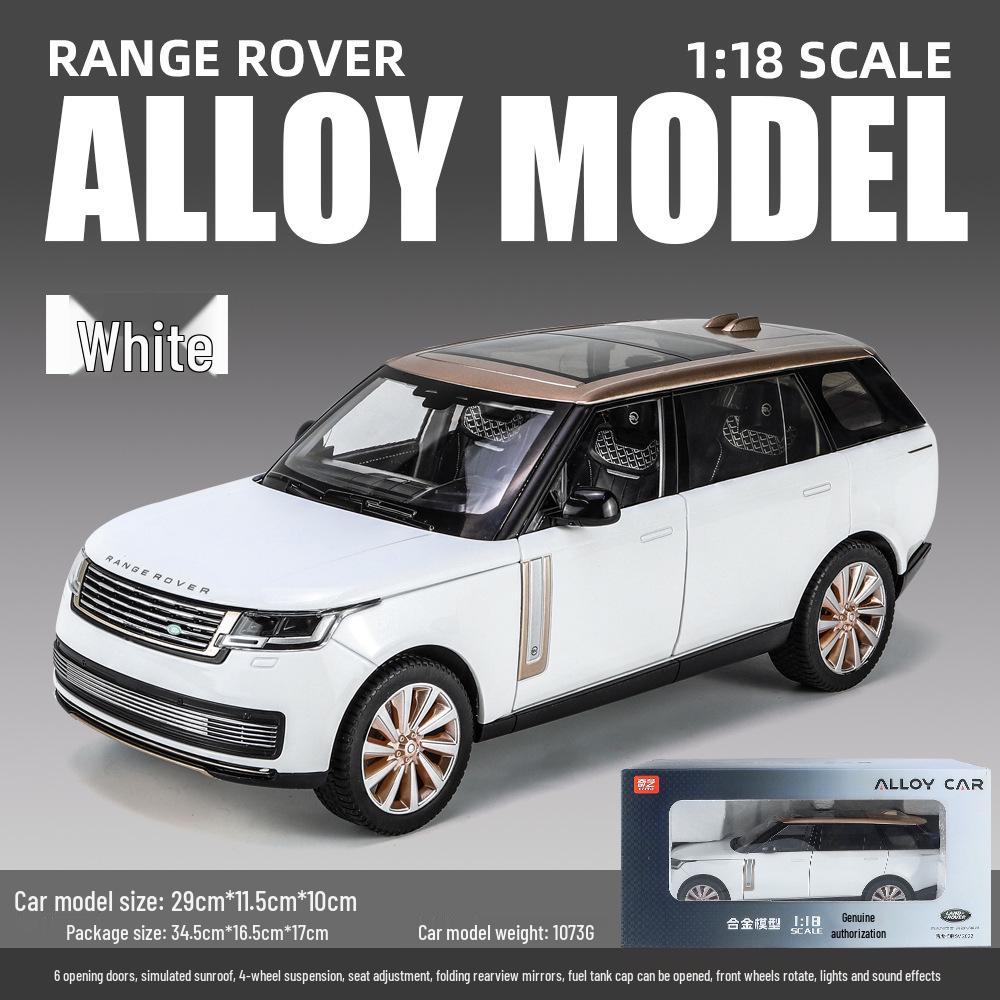 Authentic 1:18 Land Rover Range Rover Alloy Car Model - Fashionable Blind Box Ornaments
