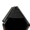 Portefeuille - Noyer - Blocage RFID - 10 cartes - Ceinture maintien billets