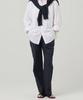 EASE Linen Elastic Waist Pants [Regular Fit]_Navy_Unisex